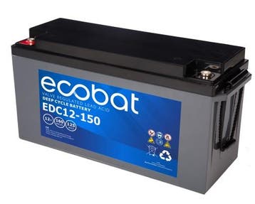 Ecobat AGM Deep Cycle accu | EDC12-150 | 12V 160Ah, Ophalen of Verzenden, Nieuw