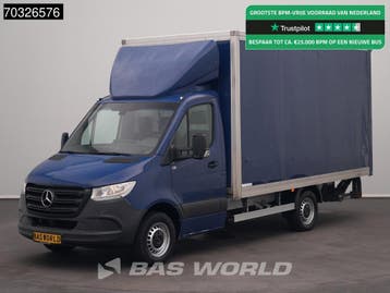 Zakelijke Lease |  Mercedes-Benz Sprinter 315 CDI Laadklep Z, Stof, Gebruikt, Euro 6, Blauw
