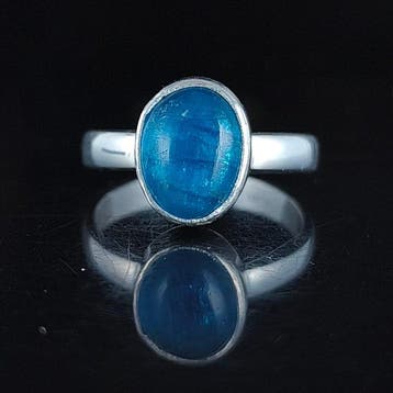 Apatiet - Zilver - Ring - neon