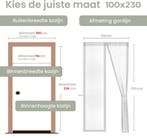 2dekans | ODADDY® Deurgordijn Deluxe FIBER - Magnetisch, Ophalen of Verzenden, Zo goed als nieuw