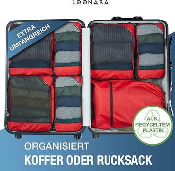 2dekans | Packing Cubes met compressie voor koffer en rugzak, Ophalen of Verzenden, Zo goed als nieuw
