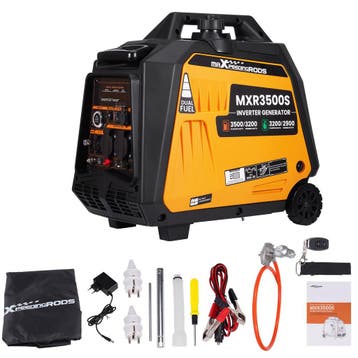 3,5kW Aggregaat Inverter Generator Benzine & LPG 230V/12V..., Verzenden, Nieuw