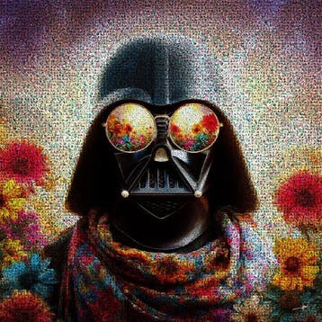 David Law - Crypto Dark Vador - Peace & Love II- Format XL