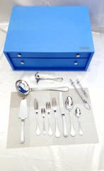 Guy Degrenne - Bestekset (77) - Verlaine-contrast - Inox