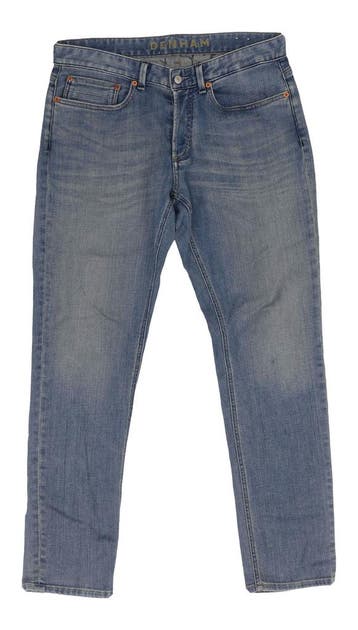 Denham Broek in maat W33 L32 Blauw, Verzenden, Zo goed als nieuw, Blauw, Denham
