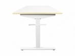 Recht T-poot bureau, 160x80cm, nieuw onderstel, Huis en Inrichting, Bureaus, Ophalen of Verzenden, Nieuw