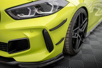 Maxton Canards (Bumper Spoilers) BMW 1 M-Pack / M135i /, Verzenden