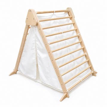 Maxx Kidz Pikler Klimdriehoek - met Tipi Tent 3-8 jaar Hout, Ophalen, Nieuw, Overige typen