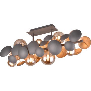 LED Plafondlamp - Trio Select Bubble - 8 Lichtpunten -, Ophalen of Verzenden, Nieuw, Metaal, Overige fittingen