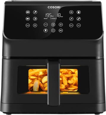 Cosori 12-in-1 Airfryer | 59% Korting | Tweedekansje, Ophalen of Verzenden, Gebruikt, Airfryer XL, 1500 gram of meer