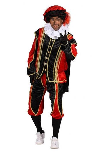 Pietenpak Bilbao met Cape Rood-Zwart - XXL, Diversen, Verzenden, Nieuw