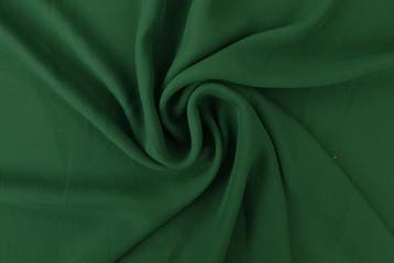 Chiffon Donker groen - rol 15 meter, Hobby en Vrije tijd, Stoffen en Lappen, Verzenden, Nieuw