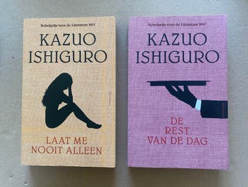 2 Literatuur-Klassiekers - Kazuo Ishiguro in één koop, Verzenden, Nieuw