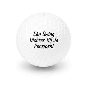 Pensioen tekst golfbal - Wilson Smart Core - 3, Ophalen of Verzenden, Nieuw