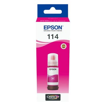 Epson 114 inktfles magenta (origineel), Verzenden, Nieuw, Epson