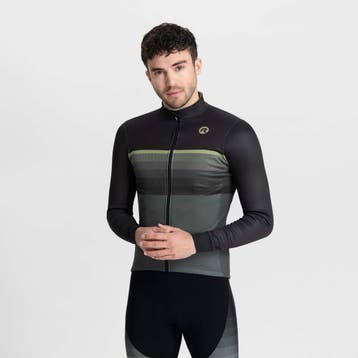 Rogelli Hero II Winter Fietsjack Heren Groen/Zwart, Fietsen en Brommers, Rogelli, Heren, Nieuw, Ophalen of Verzenden