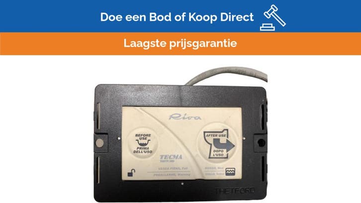 Bieden: Riva Tecma Silence Plus wall switch, Watersport en Boten, Bootonderdelen, Kombuis en Sanitair, Nieuw, Zeilboot of Motorboot