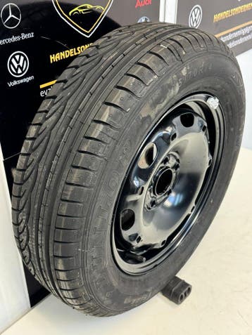VW Polo 6R reservewiel band+velg bj.2012  14 inch 175/70R14, 14 inch, Gebruikt, 175 mm, Banden en Velgen