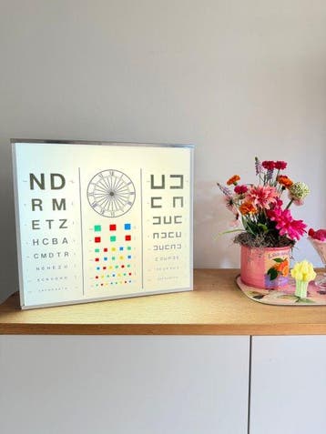 Illuminated Medical Optotype Eye Test Lightbox - Medisch