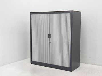 Roldeurkast Aspa 137x120x47cm (hxbxd) - ombouw antraciet -, Ophalen of Verzenden, Gebruikt