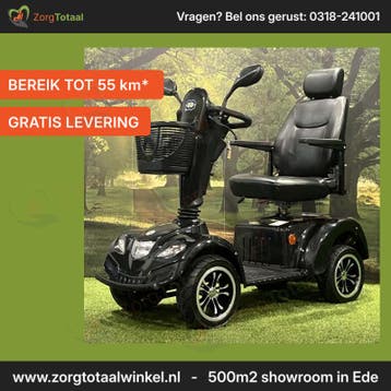 Scootmobiel - Vermeiren Carpo 2 Sport incusief nieuwe accus, Ophalen of Verzenden, Gebruikt, Vermeiren