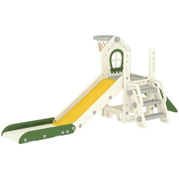 Opvouwbare 4-in-1 Peuterglijbaan Met Klimonderdeel, Basketba, Verzenden, Nieuw
