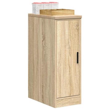 vidaXL Garagekast 30x51x85 cm massief grenenhout sonoma, Verzenden, Nieuw