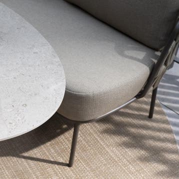 Salute Mallorca low dining tuinset 220x105xH69 cm 3 delig, Ophalen of Verzenden, Nieuw