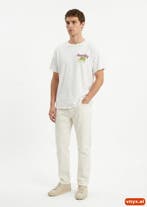 Gildan T-shirts Heren maat L Wit Vintage, Ophalen of Verzenden, Nieuw, Gildan