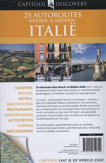 25 autoroutes Noord- en Midden-Italie / Capitool Discovery, Verzenden, Gelezen, Gillian Arthur