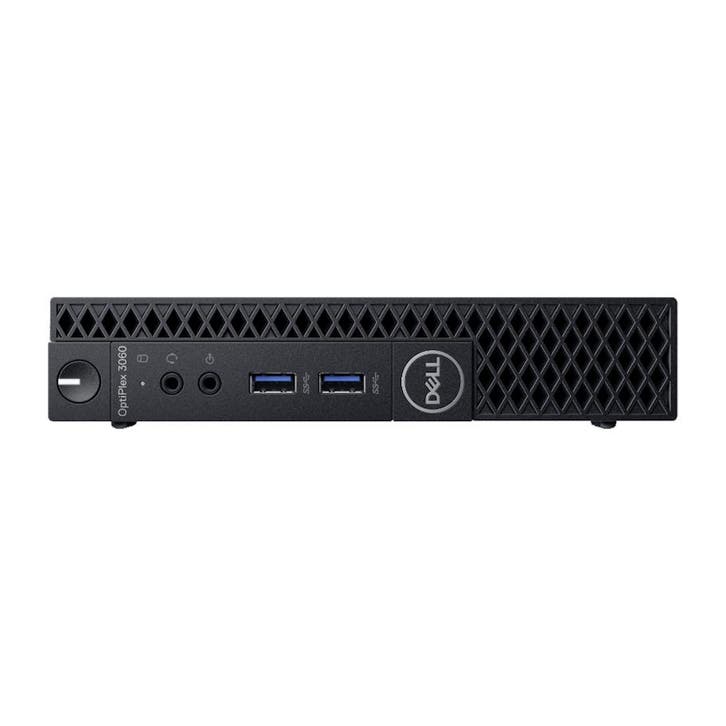 Refurbished Dell Optiplex 3060 Micro met 2jr garantie, Computers en Software, Desktop Pc's, 3 tot 4 Ghz, SSD, Met videokaart, Zo goed als nieuw