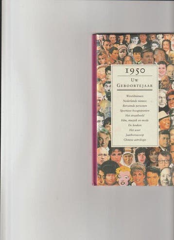 1950 Uw geboortejaar, Boeken, Verzenden, Gelezen