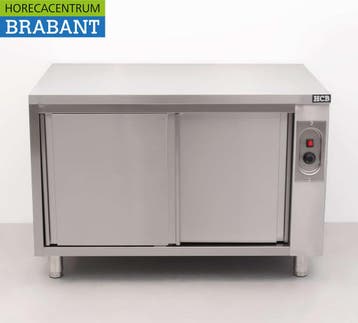 RVS Warmhoudkast Bordenwarmhoudkast 2 schuifdeuren, Ophalen of Verzenden, Nieuw in verpakking