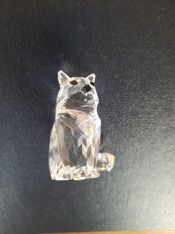 Swarovski - Beeldje - Cat sitting - 160799 - Kristal