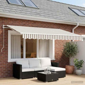 vidaXL Vervangend zonneschermdoek voor 3x2,5 m, Tuin en Terras, Zonneschermen, Verzenden, Nieuw