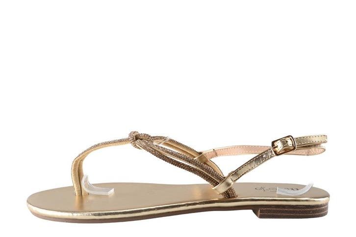 Mia & Jo Sandalen in maat 40 Goud, Kleding | Dames, Schoenen, Overige kleuren, Zo goed als nieuw, Sandalen of Muiltjes, Verzenden