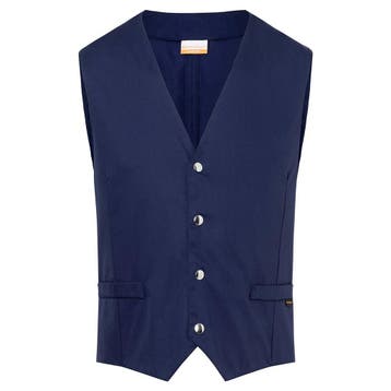 GGM Gastro | KARLOWSKY | Heren Gilet Kai - Marineblauw - |, Verzenden, Nieuw in verpakking