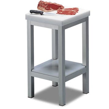 Hakblok | 50mm | Polyethyleen Top | RVS | 700x500x900(h)mm, Verzenden, Nieuw in verpakking