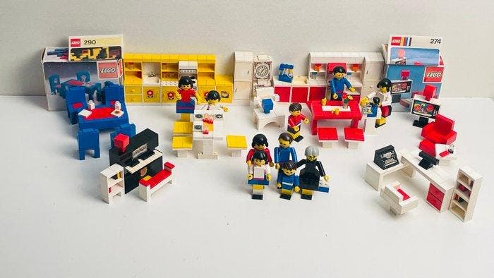 Lego Set - Classic - LEGO Homemaker – Multiple Sets – 1970s, Kinderen en Baby's, Speelgoed | Duplo en Lego