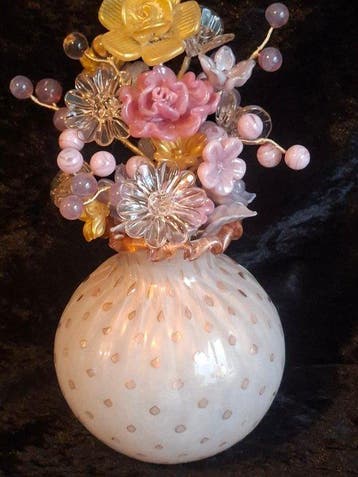 Murano - sculptuur, Bouquet Murano - 26 cm - Muranoglas
