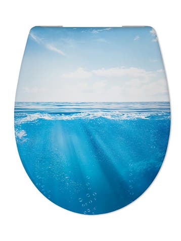 Toiletzitting Cedo Deep Sea Softclose Blauw, Ophalen of Verzenden, Nieuw, Overige typen