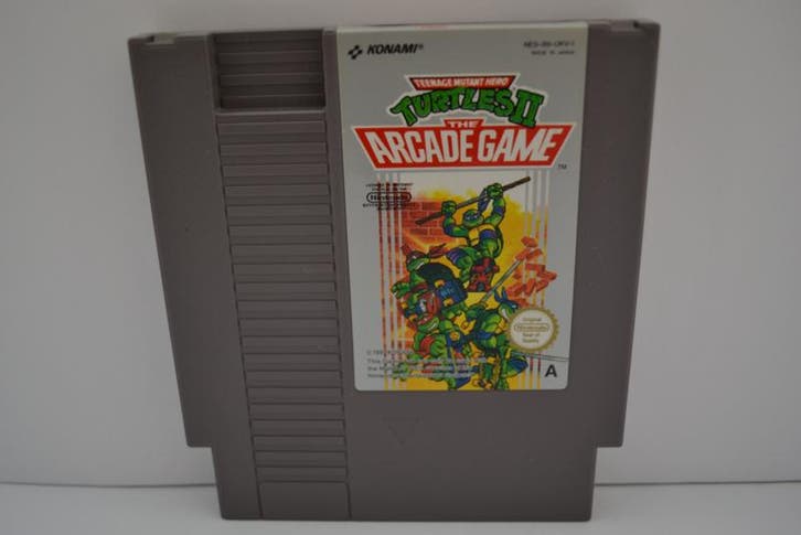 Turtles II The Arcade Game (NES UKV), Spelcomputers en Games, Games | Nintendo NES, 1 speler, Zo goed als nieuw, Verzenden
