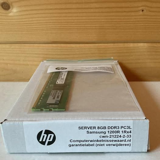 Magazijn opruiming Samsung 8GB DDR3 PC3L 1200R 1xRX4 DIMM +, Computers en Software, Overige Computers en Software, Nieuw, Ophalen of Verzenden