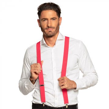 Bretels neon roze, Ophalen of Verzenden, Nieuw