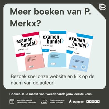 Examenbundel Vwo Nederlands 2013/2014 - P. Merkx, Verzenden, Gelezen, P. Merkx