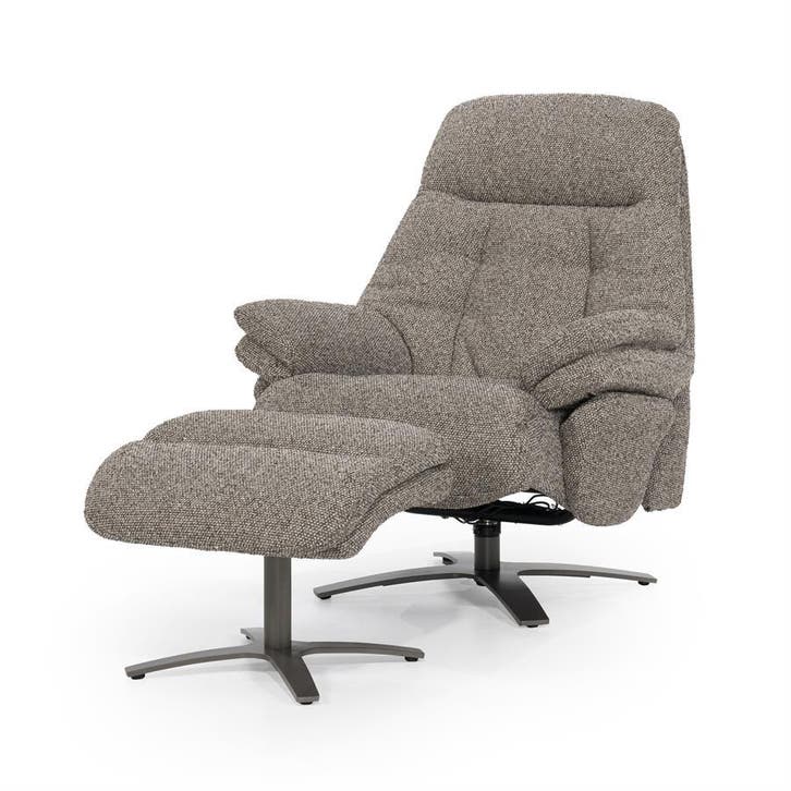 Fauteuil Caleb - taupe Salerno, Huis en Inrichting, Fauteuils, Verzenden
