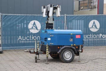 Veiling: Lichtmast Towerlight VB-9 Benzine 1.6kW 8.5m 2012, Ophalen, Gebruikt, Overige typen