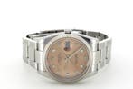 Rolex Oyster Perpetual Date 115234 Roze met Diamanten 34mm, Sieraden, Tassen en Uiterlijk, Horloges | Dames, Staal, Gebruikt, Polshorloge