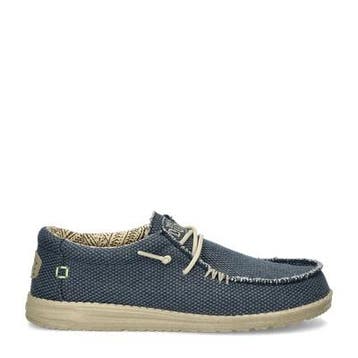 HEYDUDE Wally Braided instapschoenen voor heren, Verzenden, Nieuw, Blauw, HEYDUDE