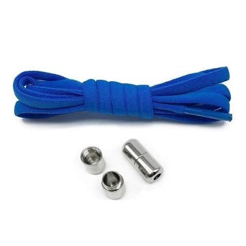 Elastische schoenveters - Metalen sluiting - Blauw, Ophalen of Verzenden, Nieuw